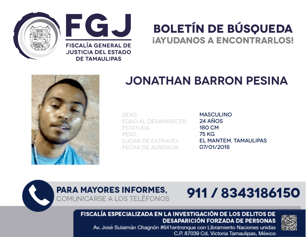 JONATHAN BARRON PESINA