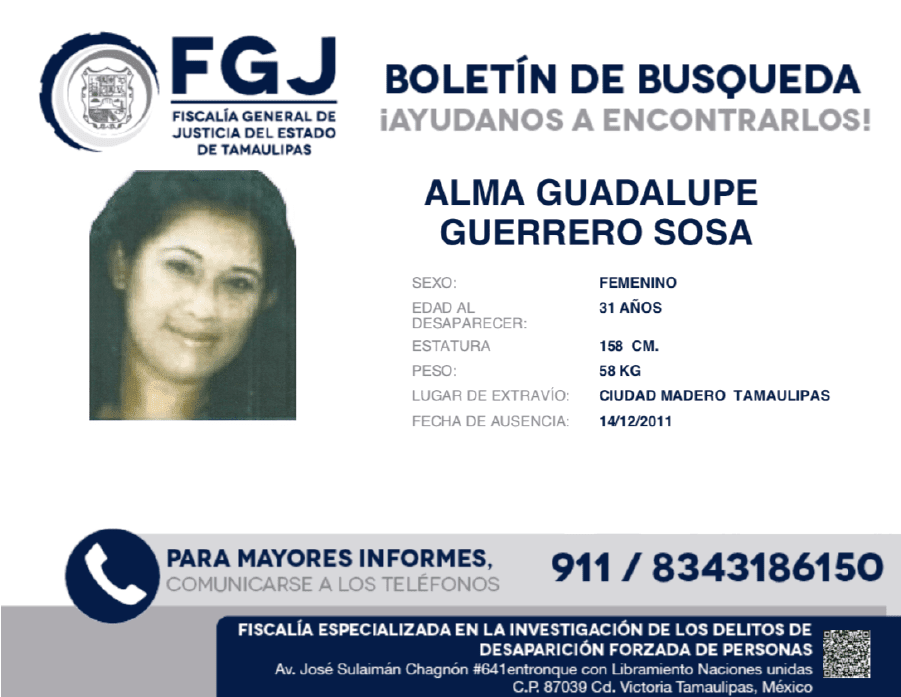 ALMA GUADALUPE GUERRERO SOSA