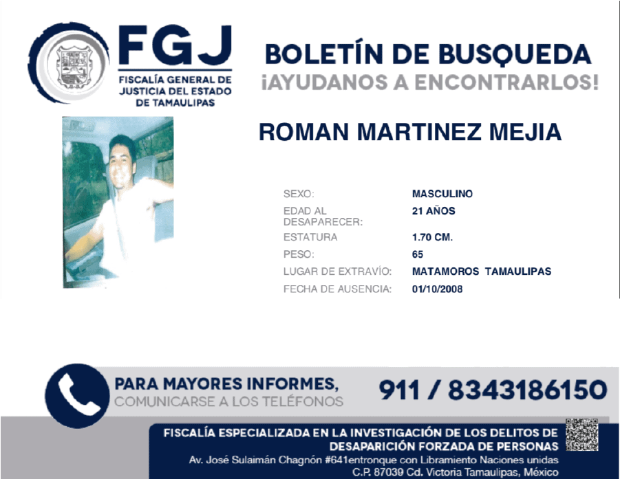 ROMAN MARTINEZ MEJIA