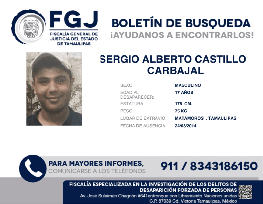 SERGIO ALBERTO CASTILLO CARBAJAL