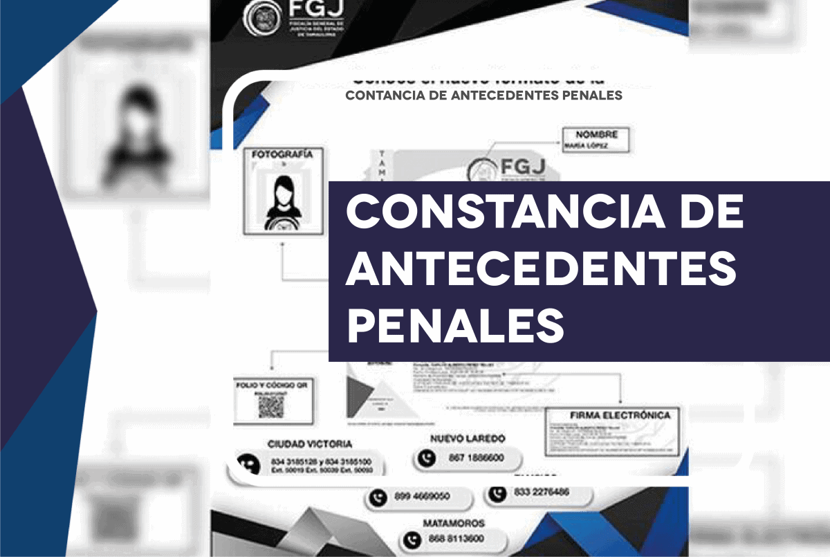 Constancia de antecedentes penales