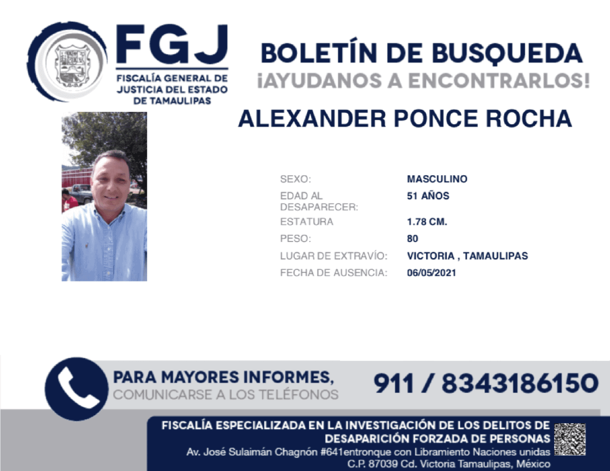 ALEXANDER PONCE ROCHA