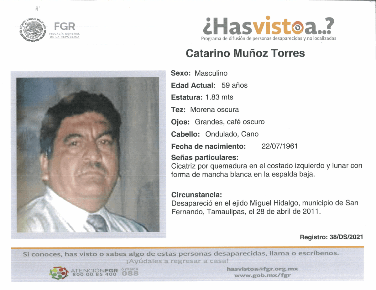 CATARINO MUÑOZ TORRES