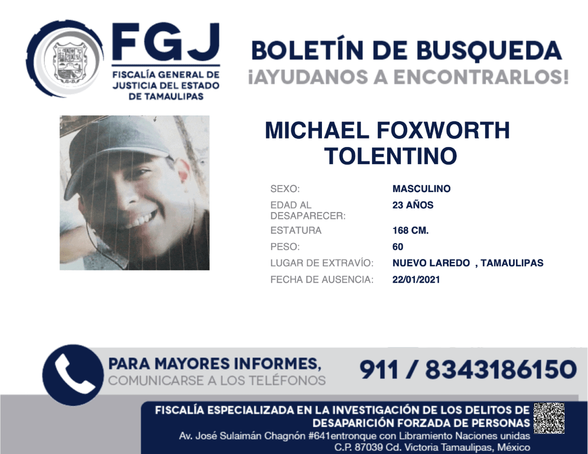 MICHAEL FOXWORTH TOLENTINO