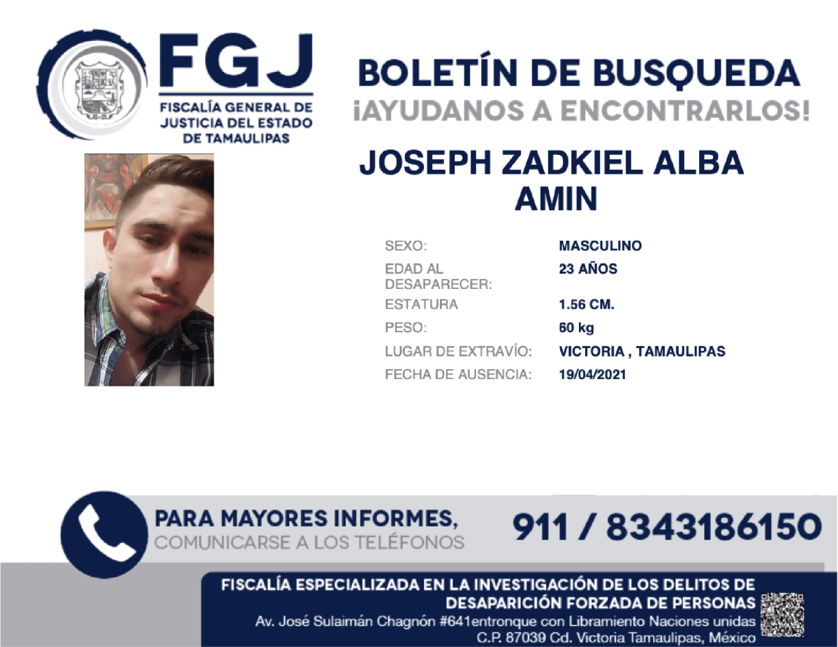 JOSEPH ZADKIEL ALBA AMIN