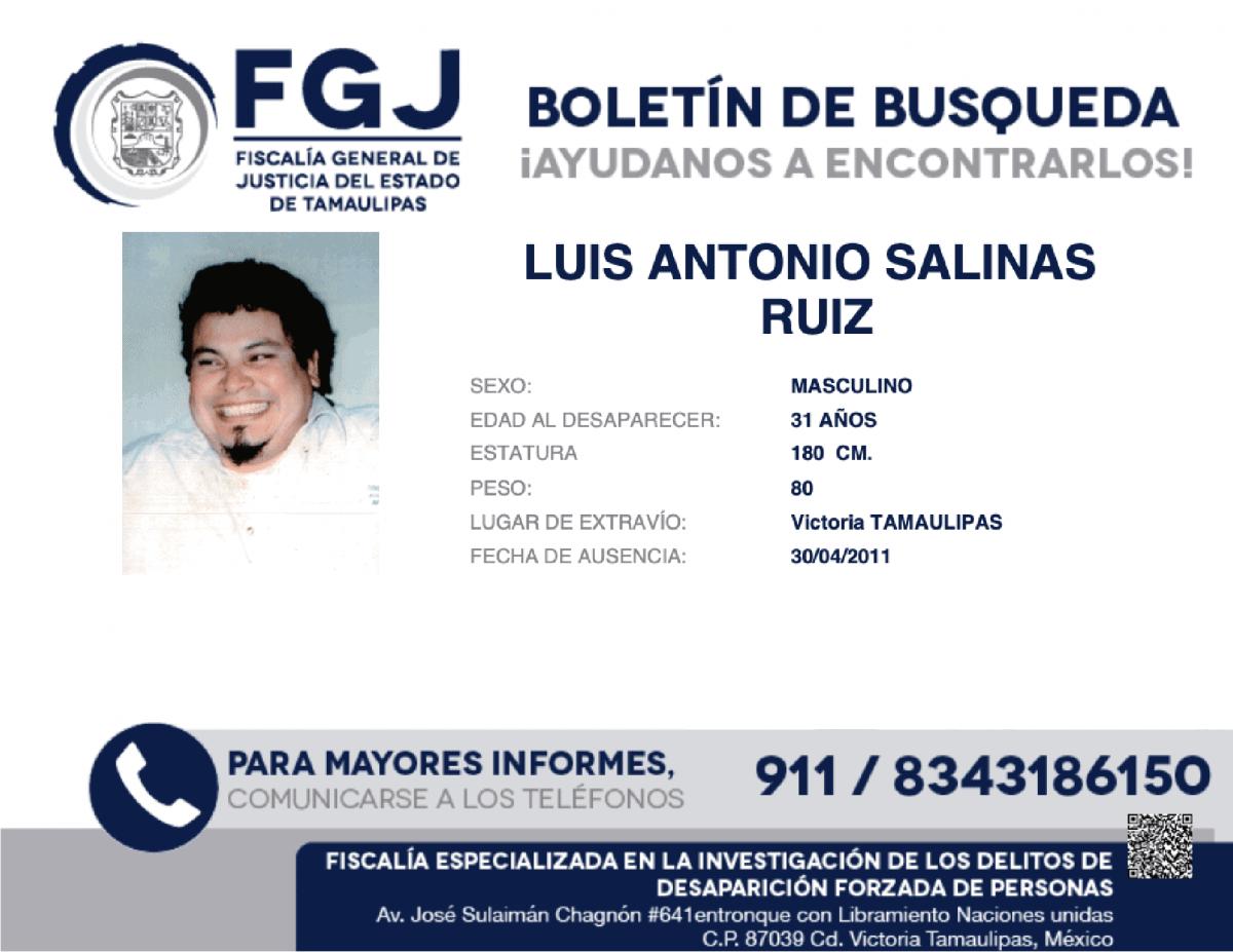 LUIS ANTONIO SALINAS RUIZ