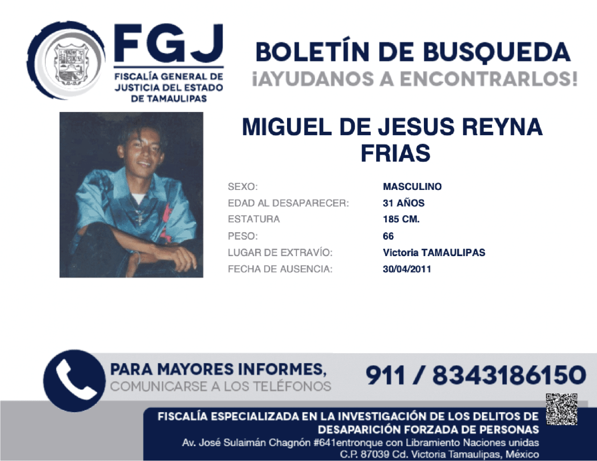 MIGUEL DE JESUS REYNA FRIAS