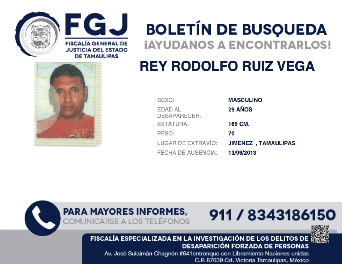 REY RODOLFO RUIZ VEGA