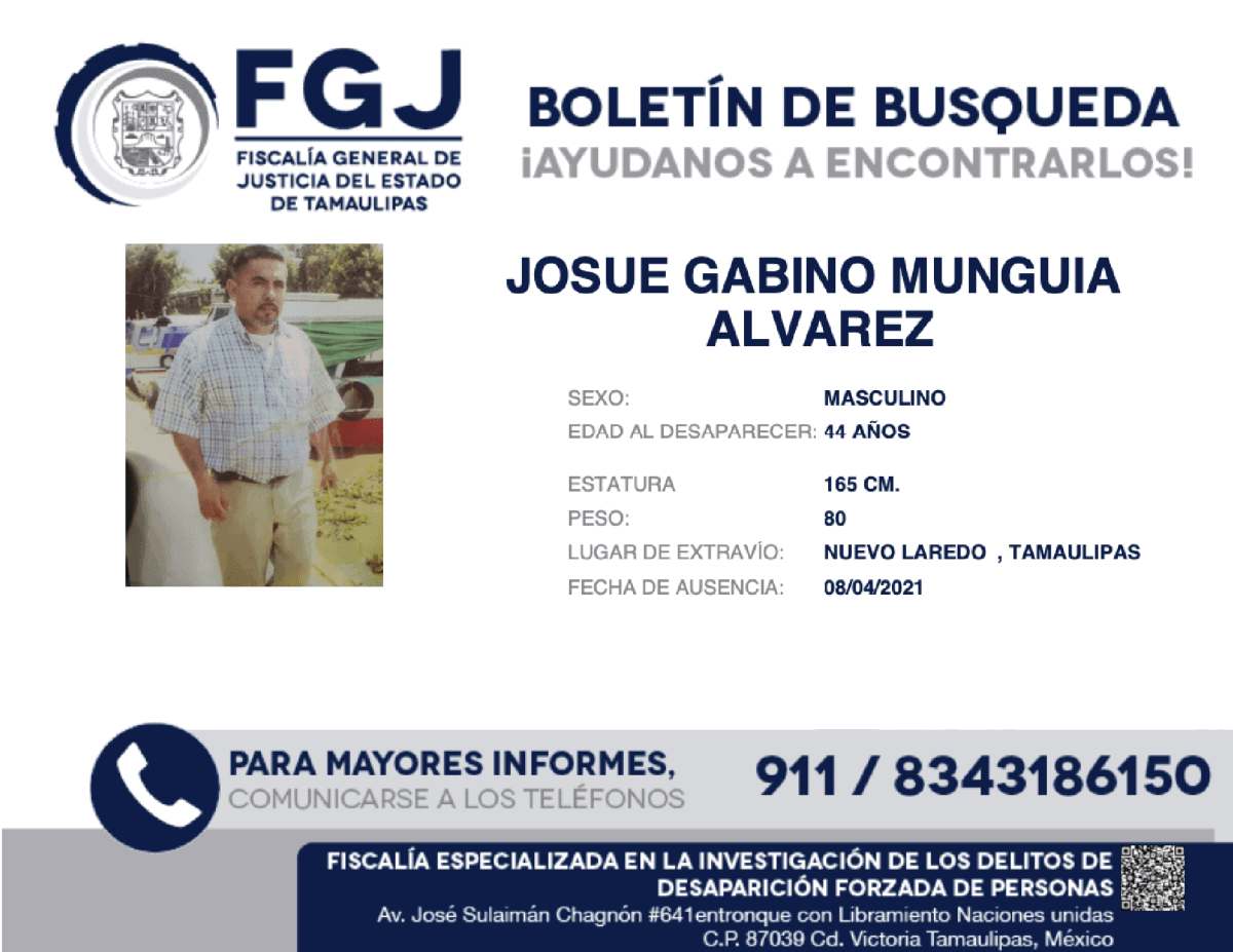 JOSUE GABINO MUNGUIA ALVAREZ