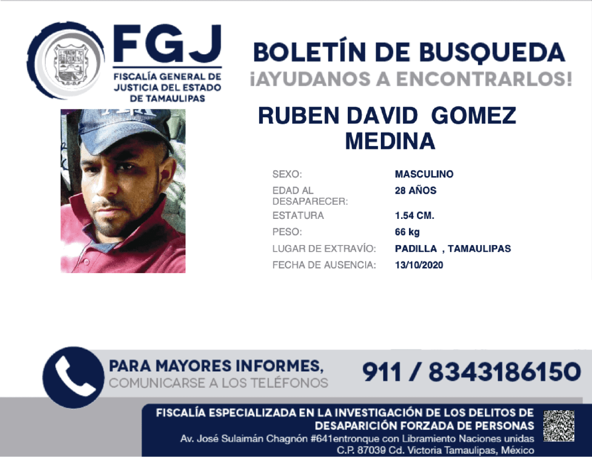 RUBEN DAVID GOMEZ MEDINA