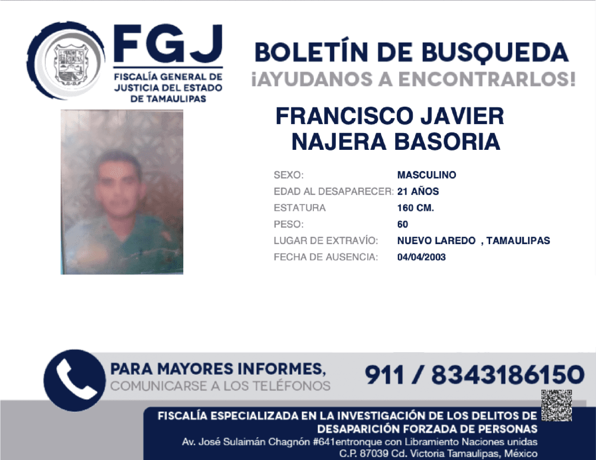 FRANCISCO JAVIER NAJERA BASORIA