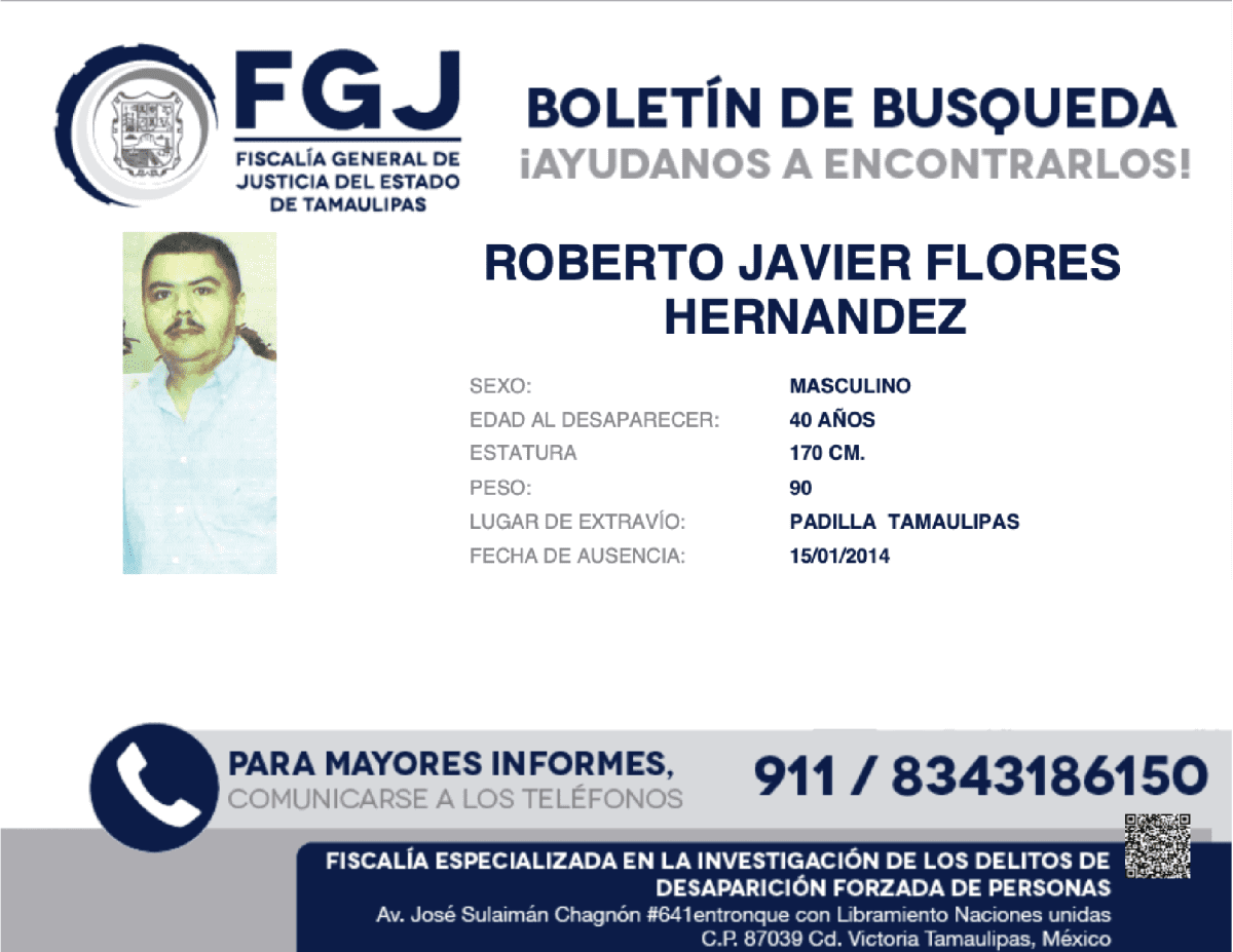 ROBERTO JAVIER FLORES HERNANDEZ