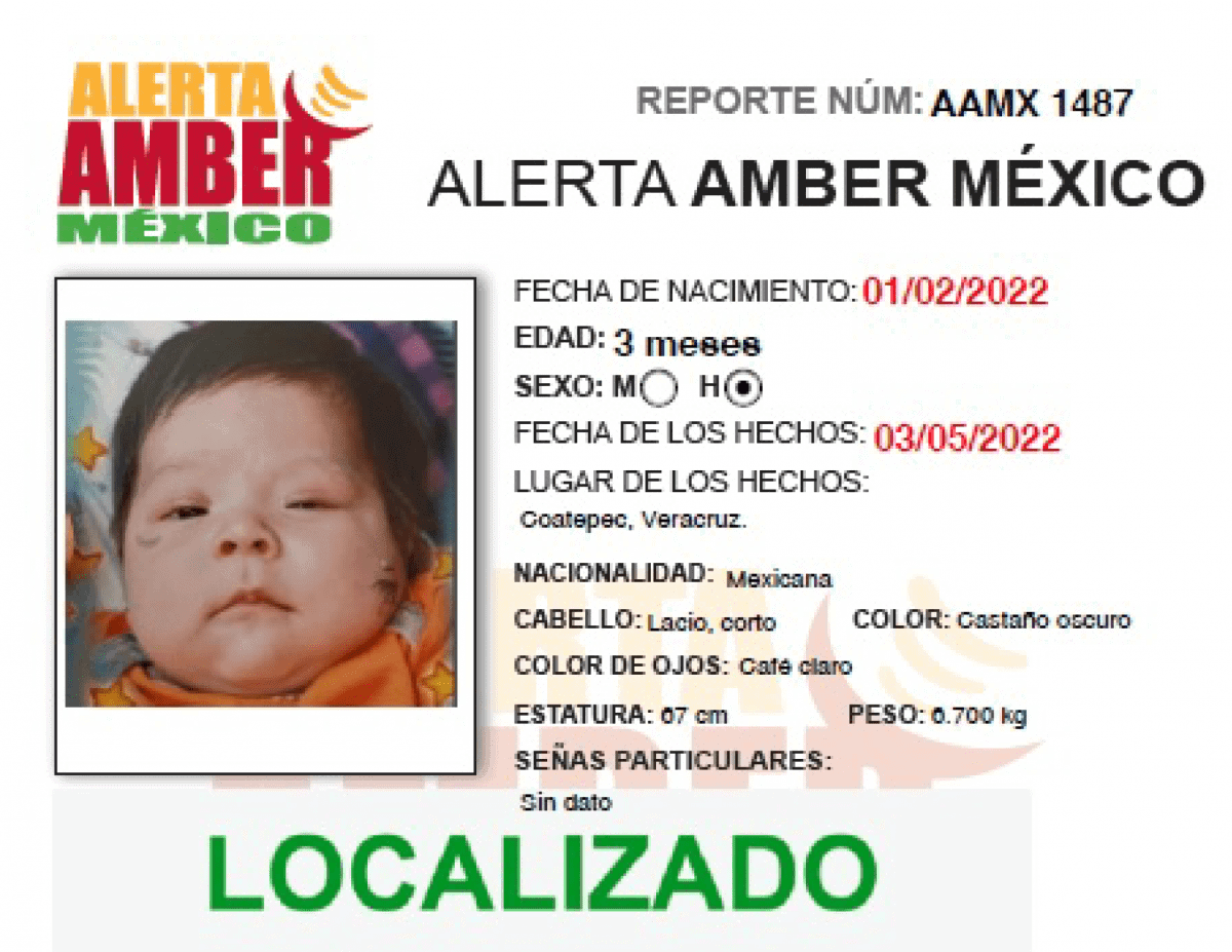 ALERTA AMBER ITZAE TRUJILLO MOLINA