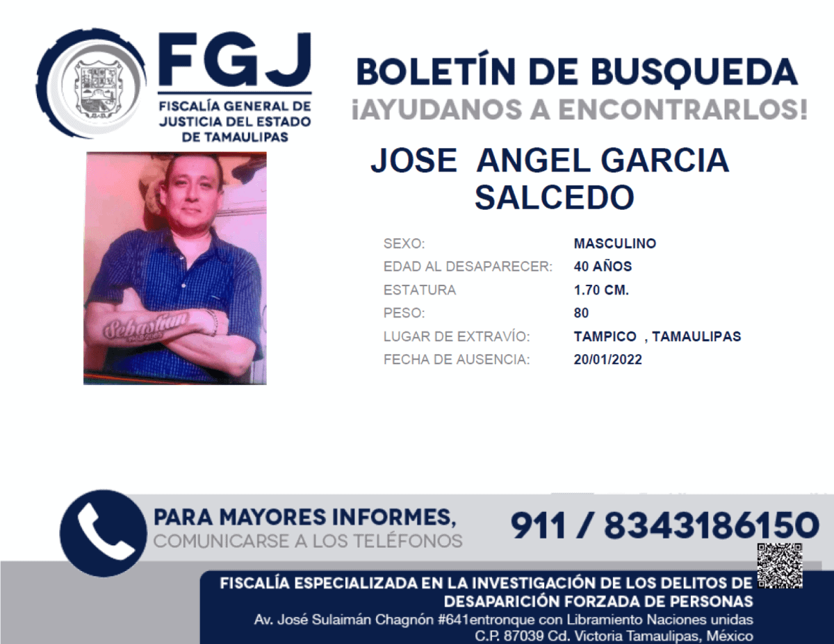 JOSE ANGEL GARCIA SALCEDO