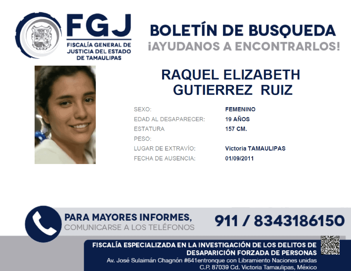 RAQUEL ELIZABETH GUTIERREZ RUIZ