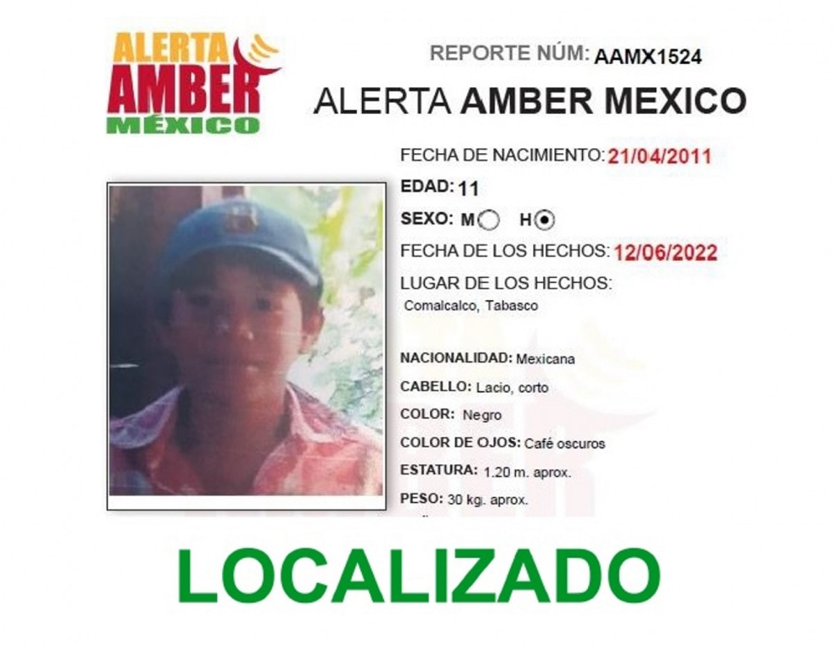 ALERTA AMBER EDUARDO JAIR ESCUDERO RODRIGUEZ