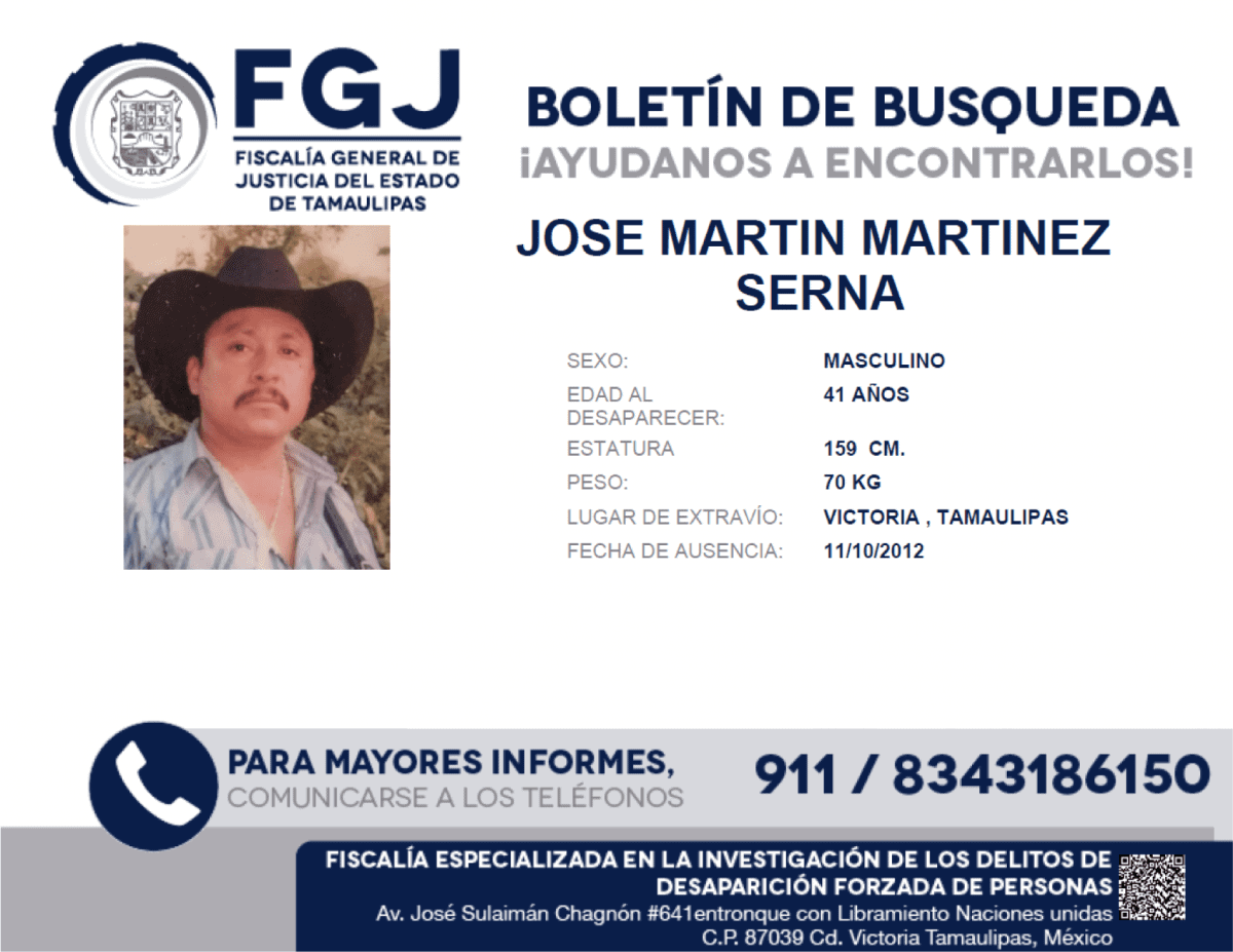 JOSE MARTIN MARTINEZ SERNA