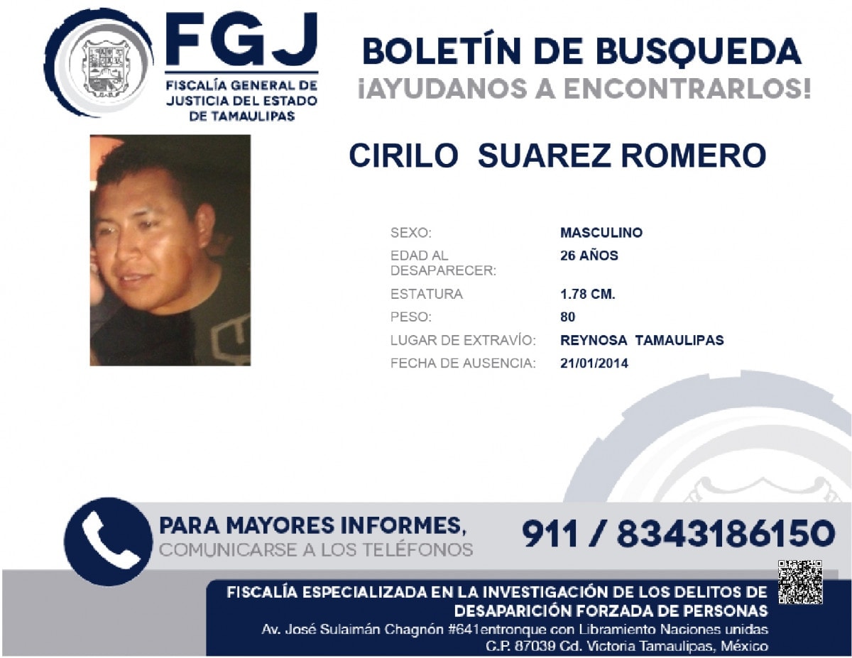 BOLETIN DE BUSQUEDA CIRILO