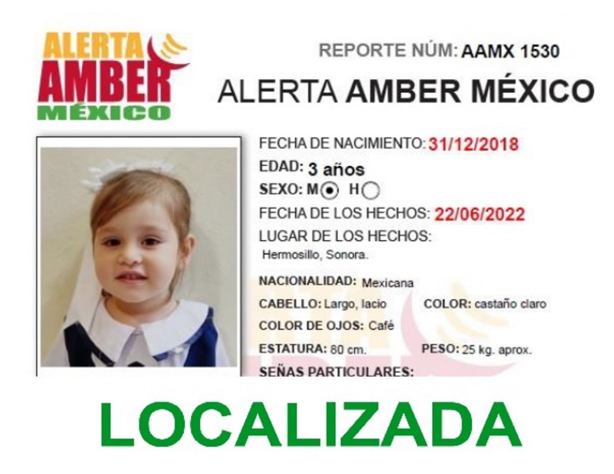 ALERTA AMBER ANETH VALDEZ CALDERÓN