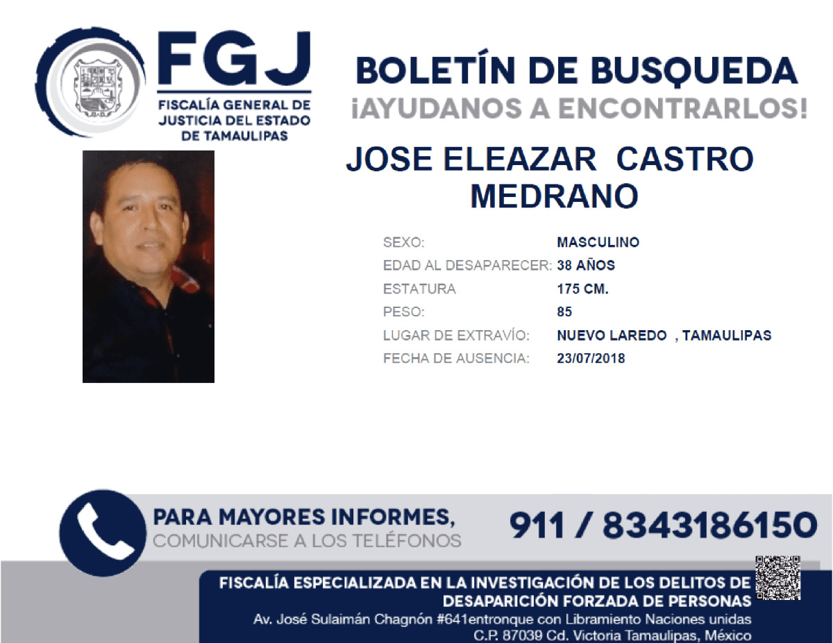 JOSE ELEAZAR CASTRO MEDRANO