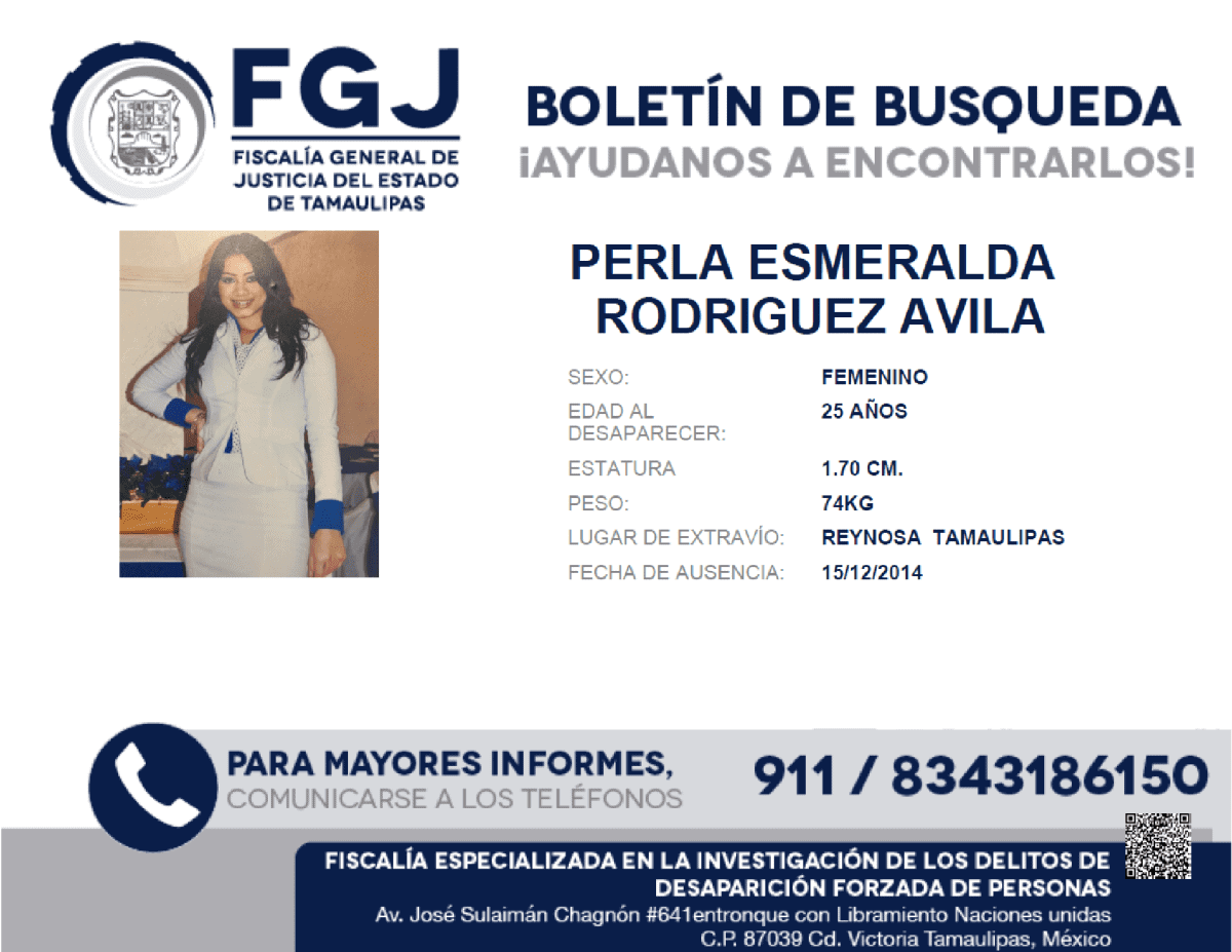 PERLA ESMERALDA RODRIGUEZ AVILA