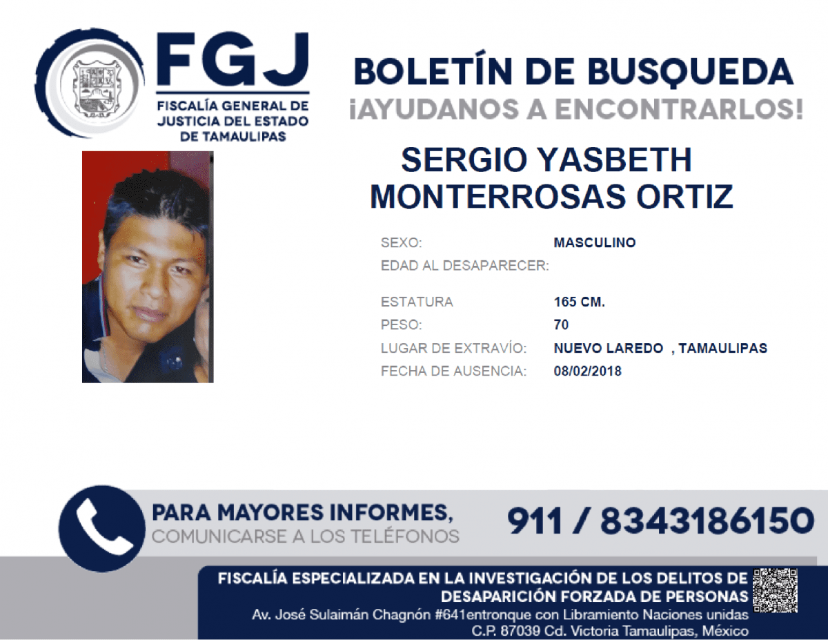 SERGIO YASBETH MONTERROSAS ORTIZ