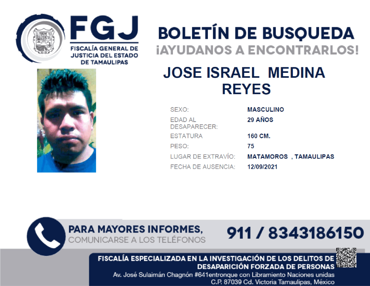 JOSE ISRAEL MEDINA REYES