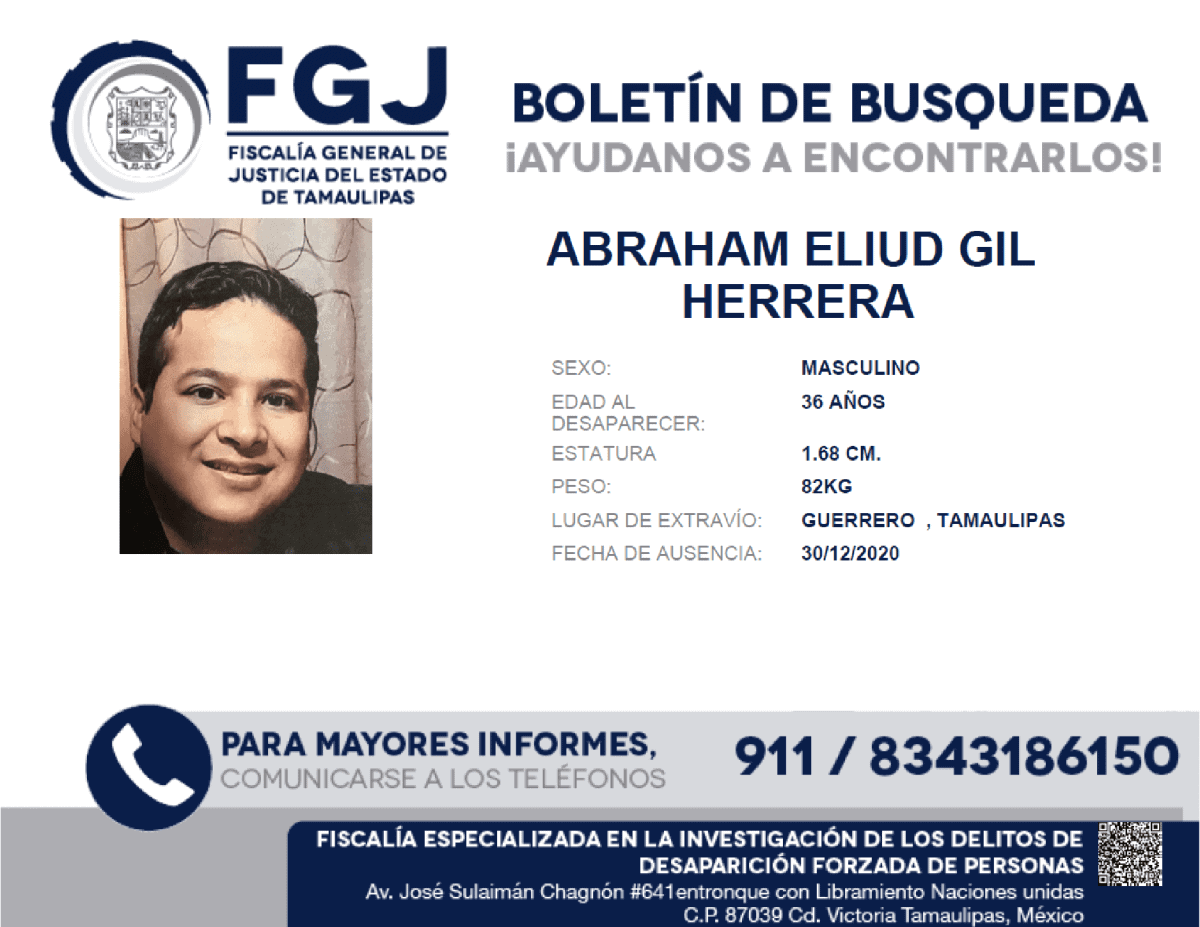 ABRAHAM ELIUD GIL HERRERA