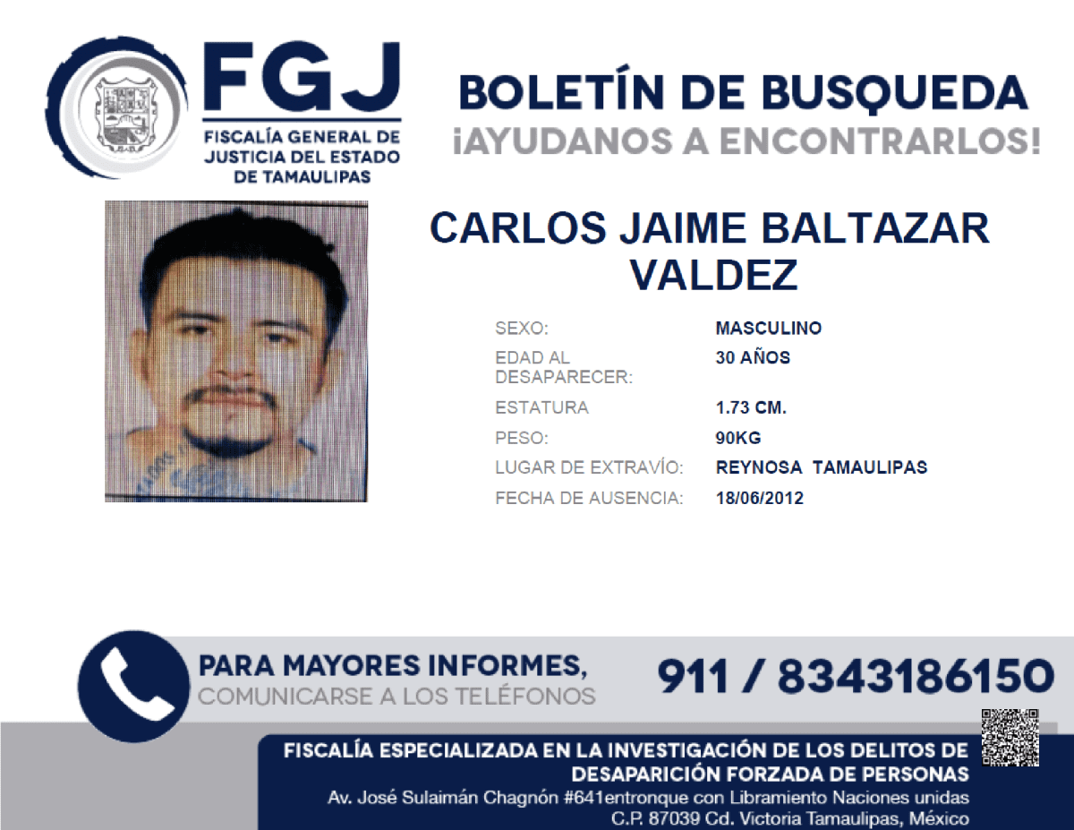 CARLOS JAIME BALTAZAR VALDEZ