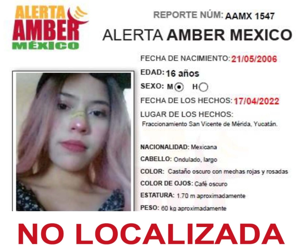 Alerta Amber Paola Yazmin