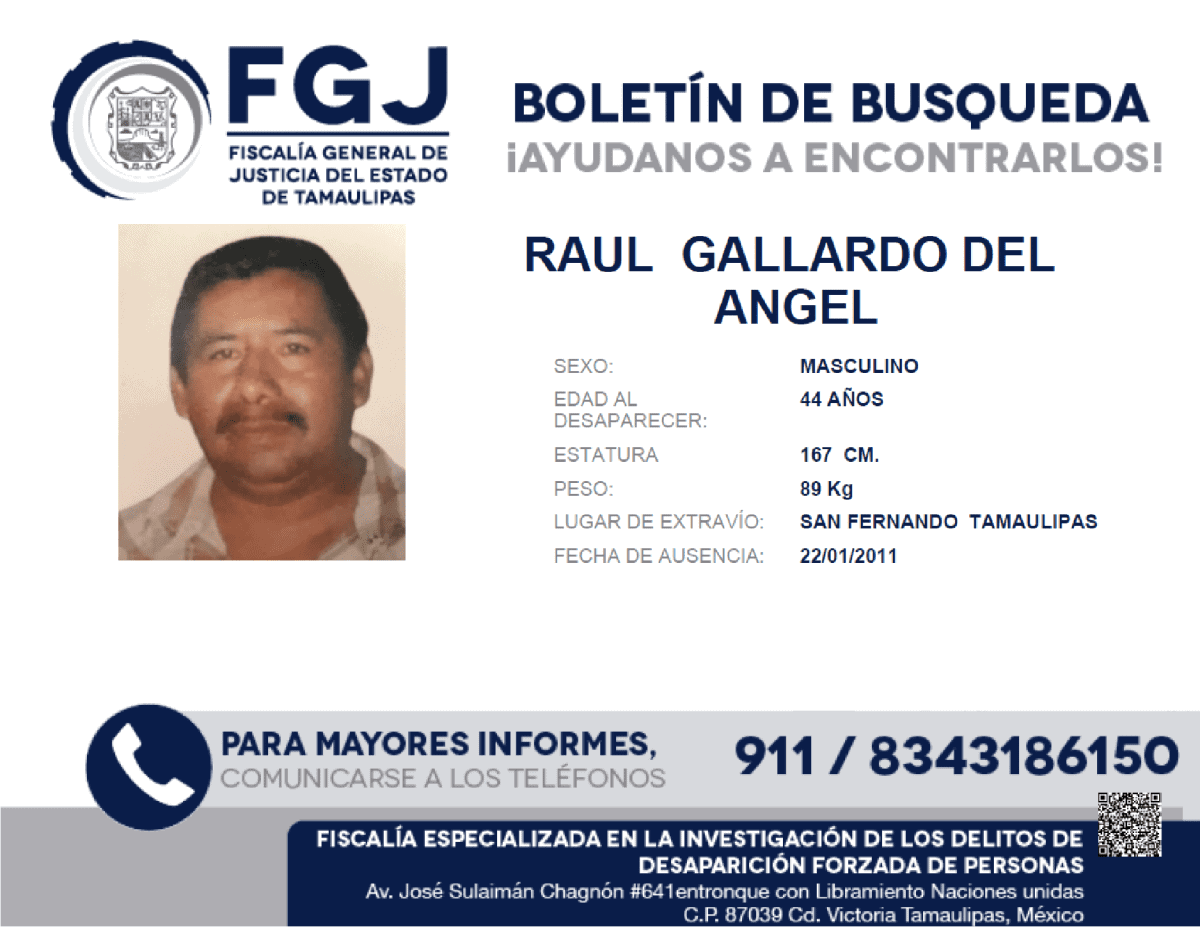 RAUL GALLARDO DEL ANGEL