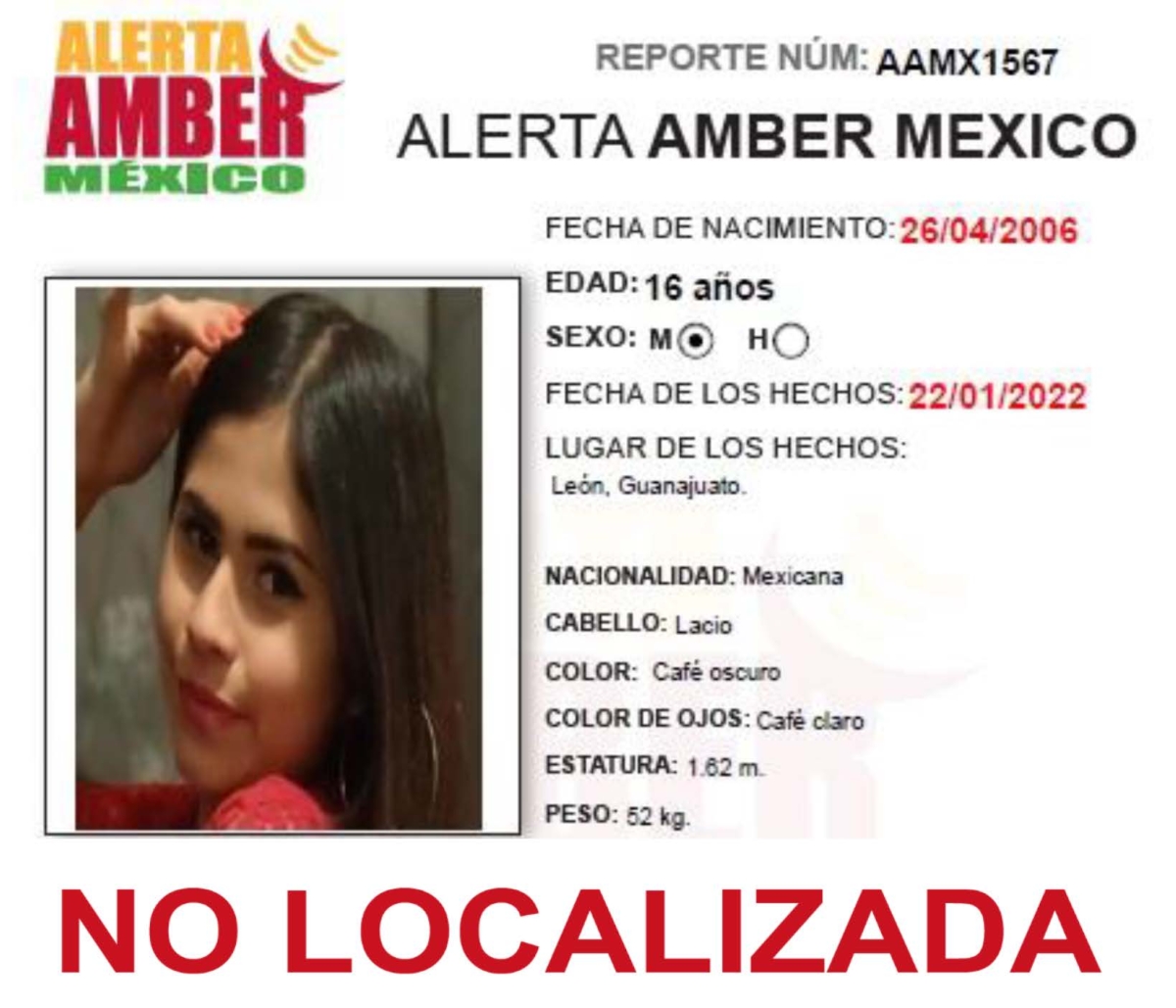 Alerta Amber Alexandra