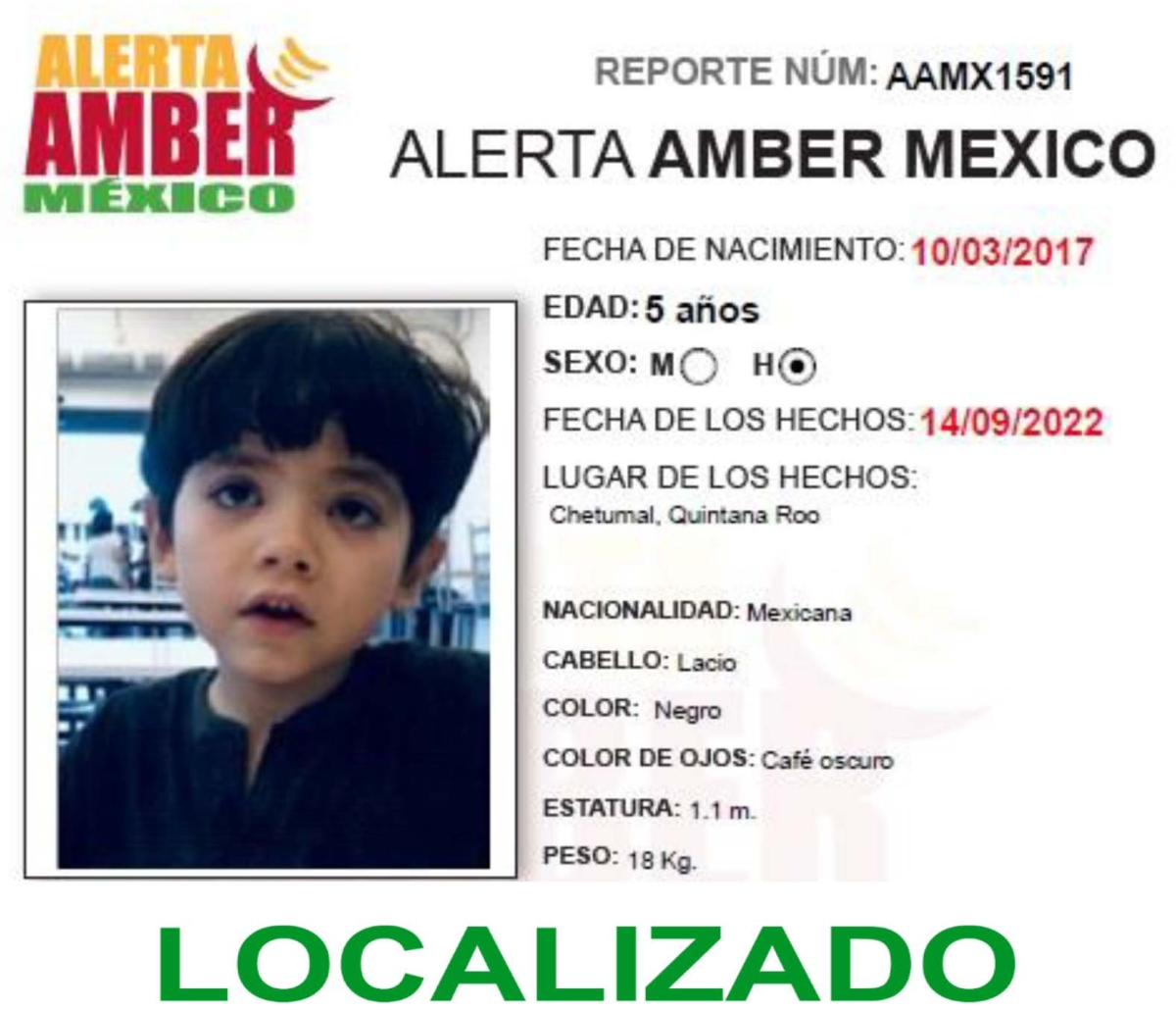 Alerta Amber Balam