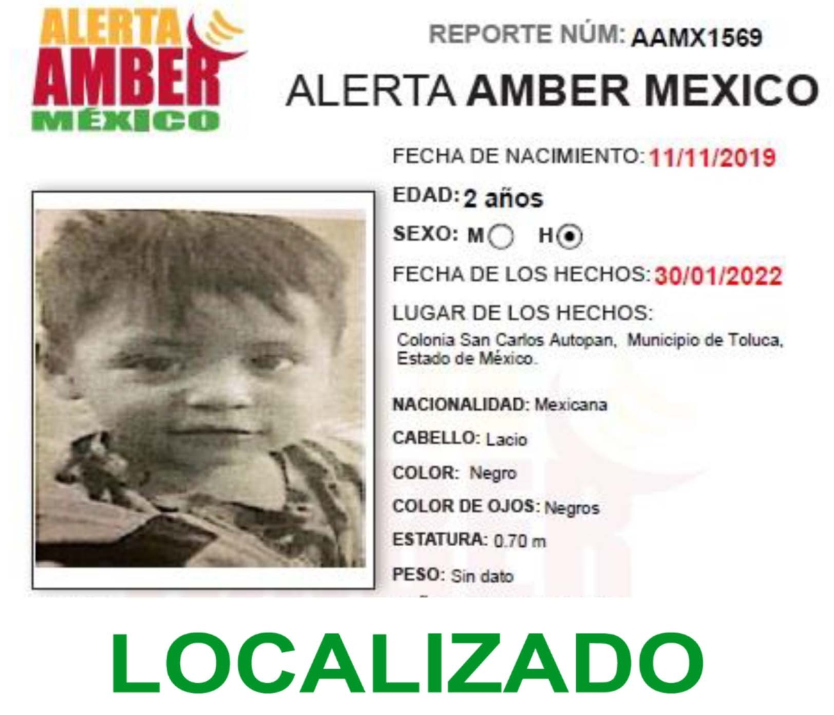 Alerta Amber Rafael Gonzalez