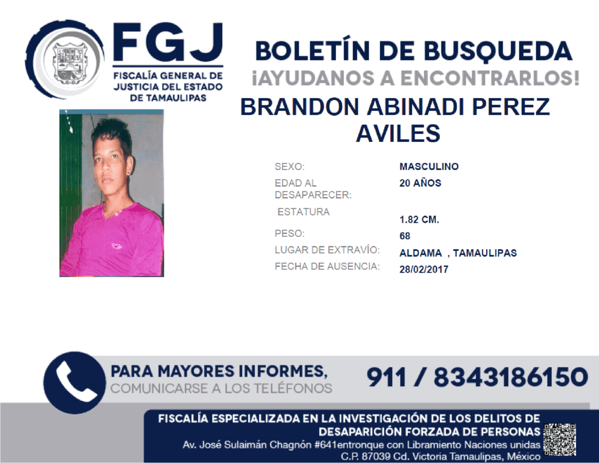 BRANDON ABINADI PEREZ AVILES