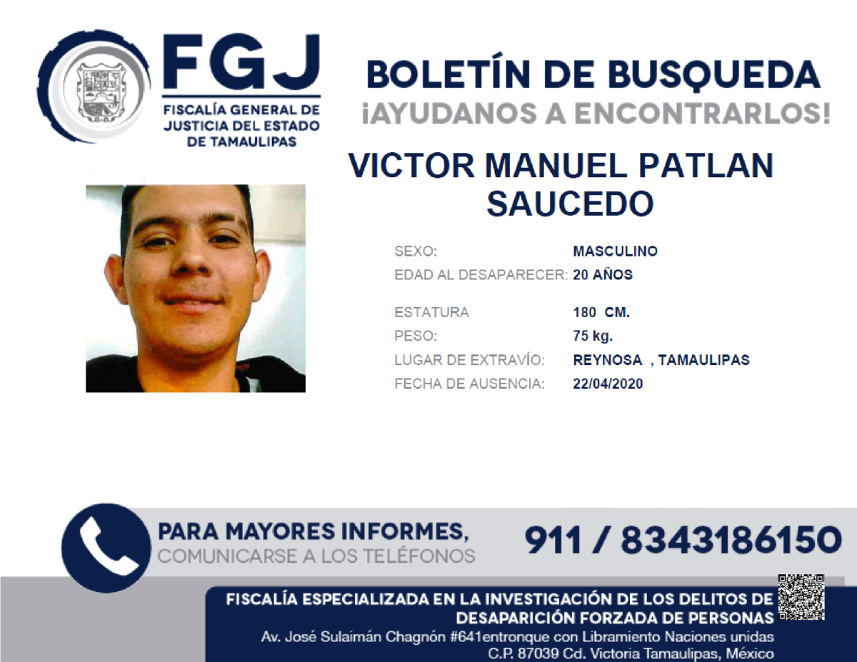 VICTOR MANUEL PATLAN SAUCEDO