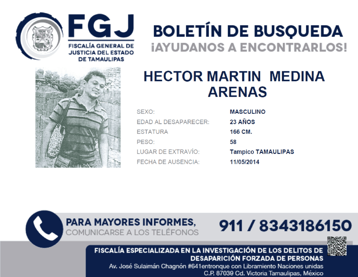 HECTOR MARTIN MEDINA ARENAS