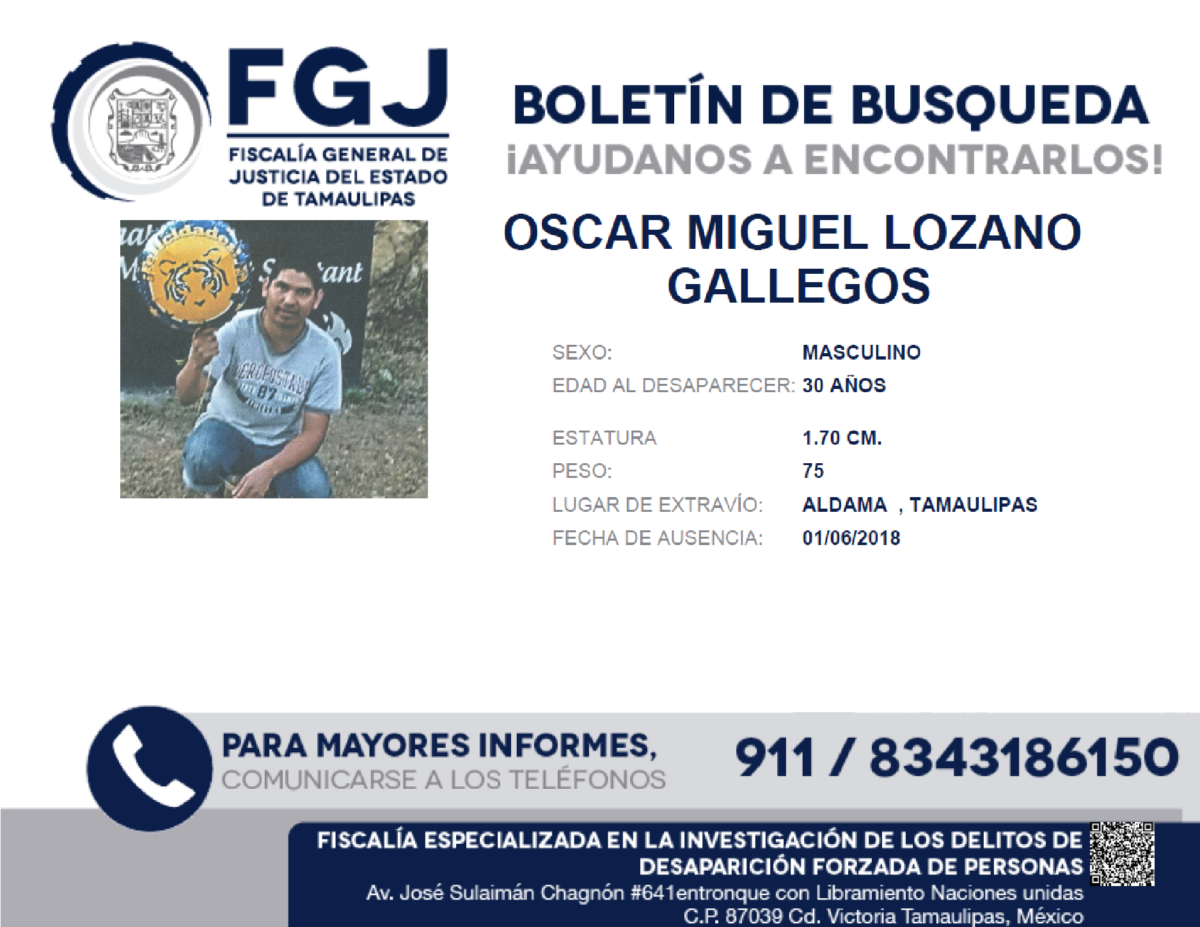 OSCAR MIGUEL LOZANO GALLEGOS