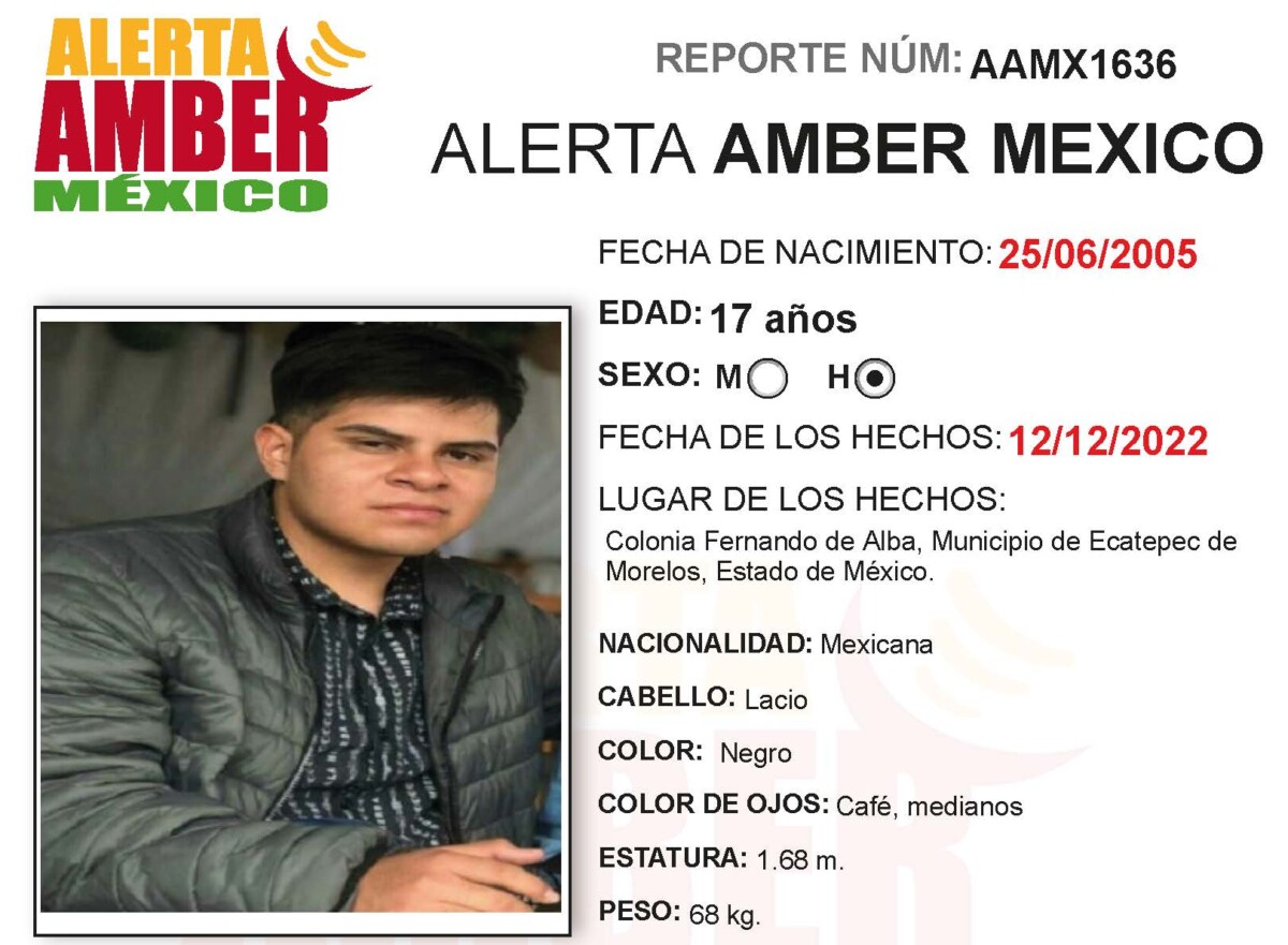 Alerta Amber Luis Felipe