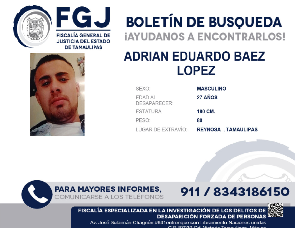 Boletin de Busqueda Adriana Eduardo