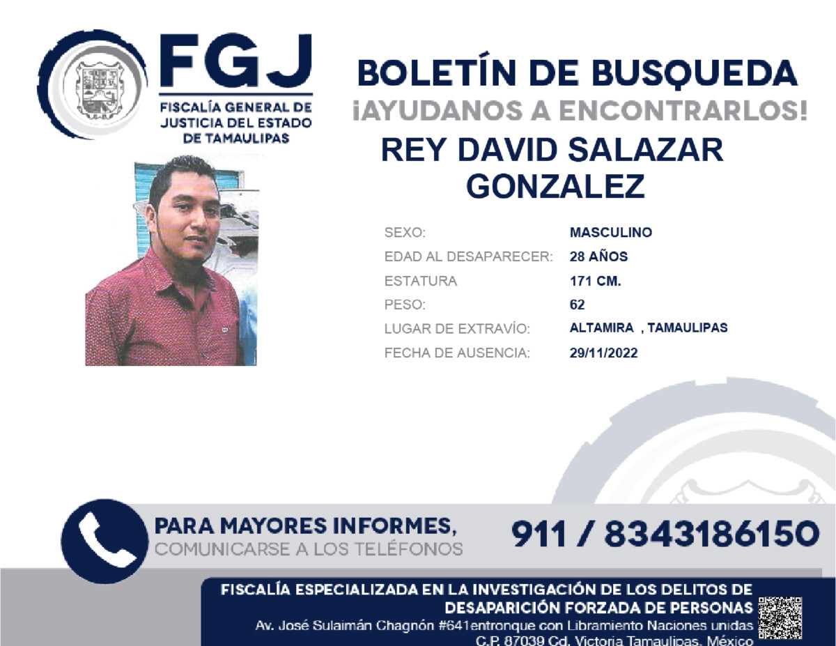Rey David Salazar Gonzalez