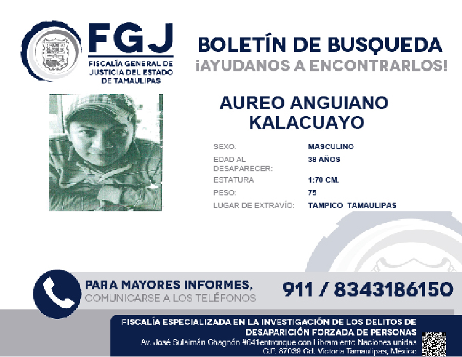 Boletin de Busqueda Aureo