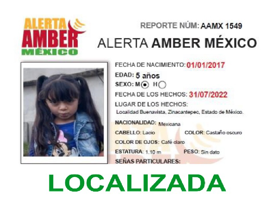 Alerta Amber Keryl Karon