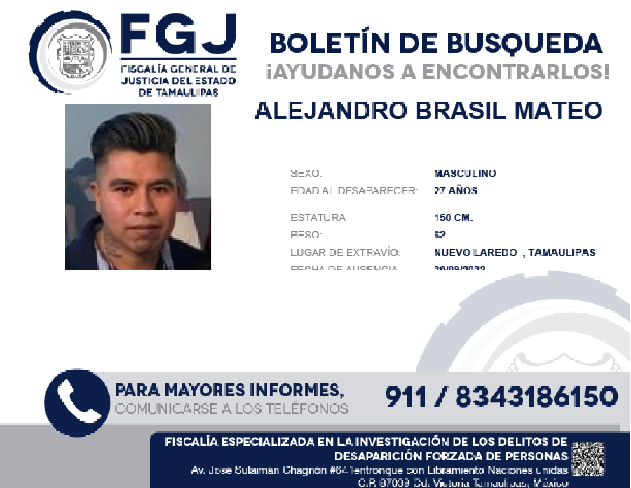 Boletin de Busuqeda Alejandro