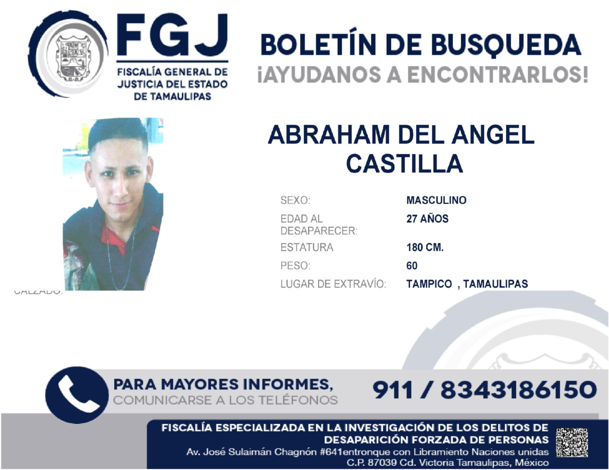 Boletín de Búsqueda Abraham