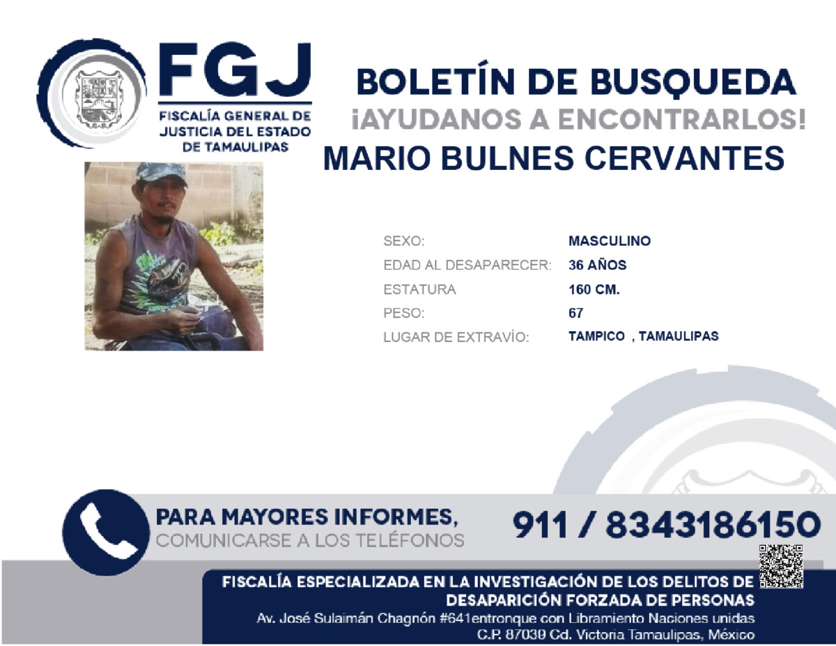 Boletín de Búsqueda Mario