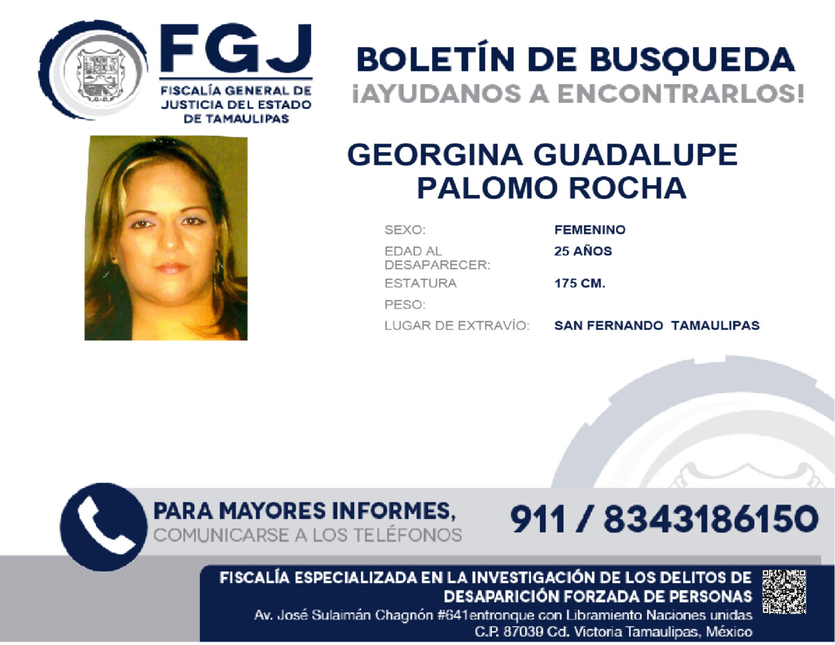 Boletín de Búsqueda Georgina