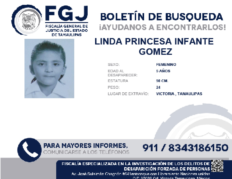 Boletín de Búsqueda Linda