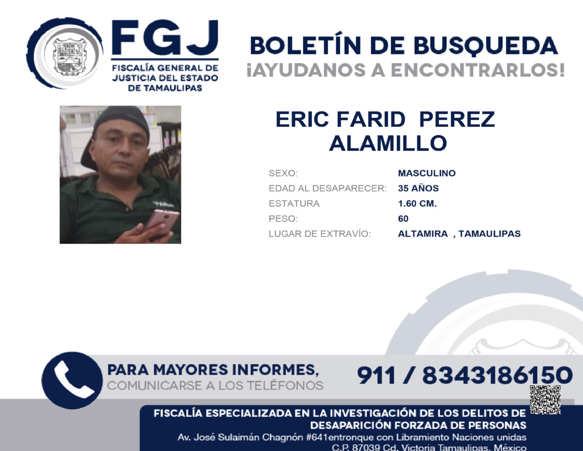 Boletin de Busqueda Eric