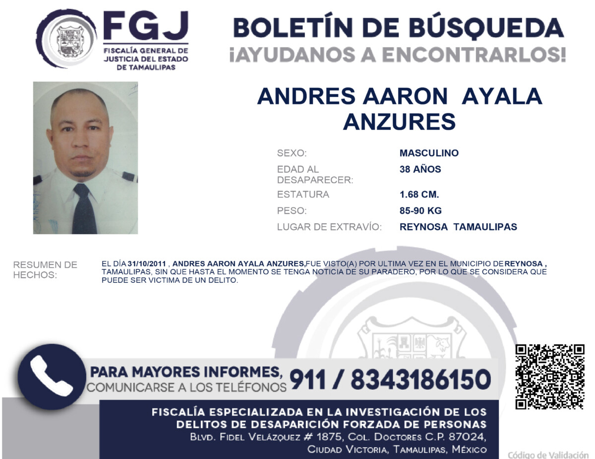 Boletin de Busqueda Andres